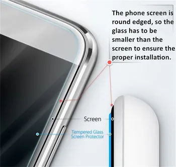 3Pcs Screen Protector For Samsung Galaxy A7 2018 A6 A8 J4 J6 Plius 2018 Grūdintas Stiklas Samsung A3 A5 A7 j3 skyrius J5 J7 2017 stiklo