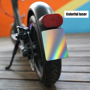 Scooter Licencijos Plokštės Mudguard šviesą Atspindintys Lipdukai M365 Pro 2 Priedas