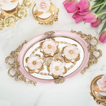 Europos turo dėklas dekoracija cupcake papuošalai dėklas keksiukų skardos kvepalai turėtojas vestuves tiekėjas pyragas