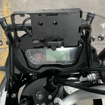 Motociklo Mobilųjį Telefoną, Navigacijos Laikiklis, USB Telefonų Įkrovimo už BENELLI TRK502 TRK502X 2017