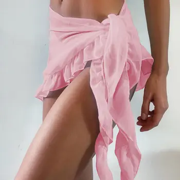 MO&MO-2021 naujas šifono palaidinė, sijonas, įvairių spalvų maudymosi kostiumėlį moteris купальник женский купальник раздельный