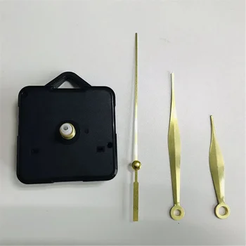 1 set Aukso Rankas Silent sieninis Kvarcinis Laikrodžio Mechanizmą 18mm veleno Remonto Įrankių Dalių Rinkinys 