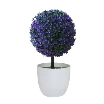 Dirbtinė Vyšnių Putinas Bonsai Ne Nyksta Plastiko Modeliavimas Augalų, Gėlių Stalas Namuose Kambarį Dekoruoti Ornamentais