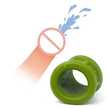 Gaidys Žiedas Silikoninis Tampus Neštuvų Kapšelį Užraktas Žiedai Atidėti Ejakuliacija Nelaisvėje Vyrų Užraktas Penio Žiedas Sekso žaisliukai Vyrams