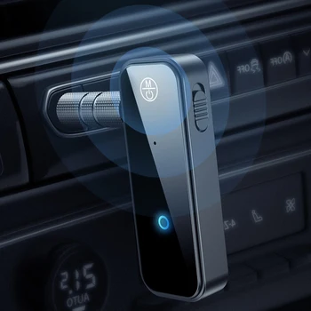 Bluetooth 5.0 Imtuvo ir Siųstuvo 2 In 1 Bevielis Adapteris, 3,5 mm Jack Automobilių Muzika Audio Aux Ausinių laisvų Rankų įranga