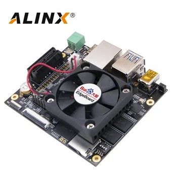 ALINX FZ3B: Xilinx Zynq UltraScale ZU3EGMPSOC Edgeboard Kompiuterija Kortelės Mokymosi AI
