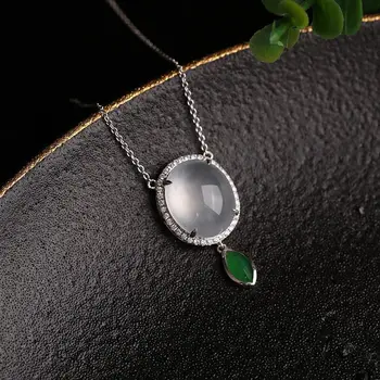 Naujas originalus diamond suvynioti ledo Kiaušinių kamuolius kūrybos pakabukas švieži ir šviesos prabanga žavesio ponios prekės sidabro papuošalai