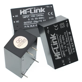 HLK-PM01 HLK-PM03 HLK-PM12 AC-DC 220V į 5V/3.3 V/12V mini maitinimo modulis,protingas buitinių perjungti maitinimo modulis