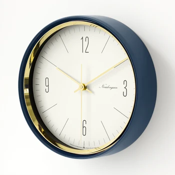 Minimalistinio Šiaurės Sieniniai Laikrodžiai Tyli Metalo Spalvinga Kambarį Namuose Laikrodis Modernus Dizainas, Apvalios Orologio Cucina Decoracion SS50WC