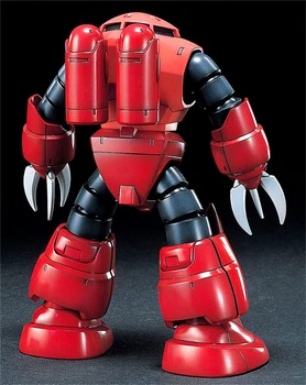 BANDAI 1/144 HGUC 019 MSM-07S Z'Gok Char Specialias Raudonas Velnias Krabų Gundam