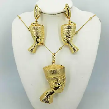 Naujos didmeninės mados papuošalų rinkinys yra ryškesnis dubajaus aukso juvelyriniai dirbiniai moterų jubiliejų šalių ir gimtadienio keliones