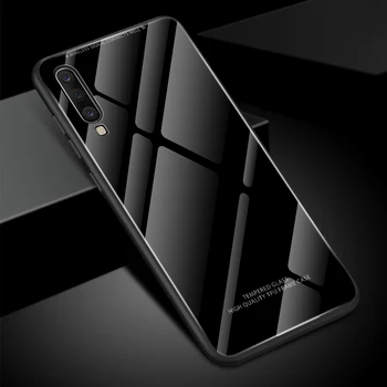 Grūdintas Stiklas Case For Samsung Galaxy A51 A71 5G A21S vientisos Spalvos Dangtelis, Skirtas 