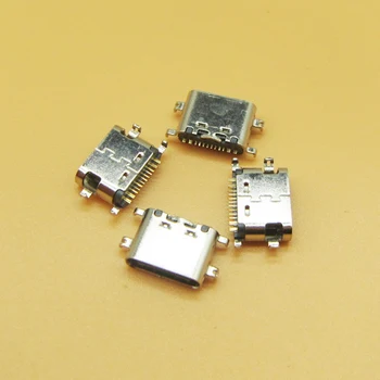 100vnt micro mini USB Įkrovimo lizdas Dokas kištukinę Jungtį Vernee V2 Pro MT6763 Octa Core lizdas kištukinis lizdas pakeitimo