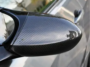 BMW E92 M3 E82 1M 2008-2013 anglies pluošto galinio vaizdo veidrodis padengti šoninis veidrodėlis padengti automobilių reikmenys