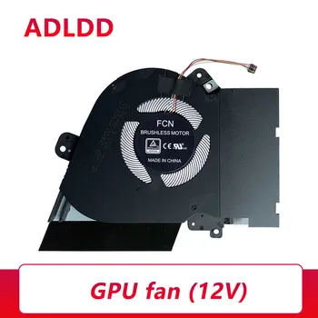 Laptop CPU GPU Aušinimo Ventiliatoriaus aušintuvas radaitor už ASUS ROG Zephyrus M15 GU502LWS 13NR02X0T02011 13NR02X0T01011 DC12V 1A 4PIN