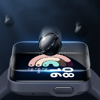 5vnt Aišku, Minkštas Hidrogelio Filmas Xiaomi Redmi Žiūrėti & Mi Smart Žiūrėti Lite Anti-Scratch Visu Screen Protector filmas