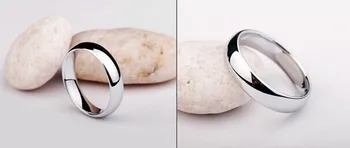 Vyrų ir moterų titano plieno žiedai, kokybės nerūdijančio plieno žiedais