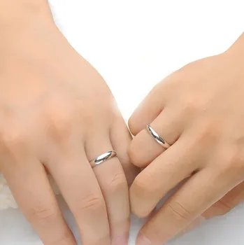 Vyrų ir moterų titano plieno žiedai, kokybės nerūdijančio plieno žiedais