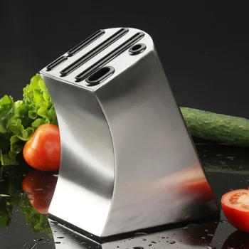 Nerūdijančio plieno virtuvės įrankių peilio turėtojas, daugiafunkcinis stalo aksesuarų laikymo tvirtos lentynos peilio laikiklį stalčiuko