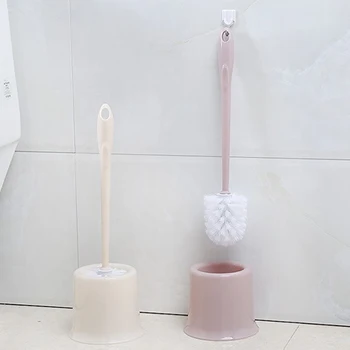 1pc Japonijos Tualeto Šepetys ir Stovėti Plastiko be Nuolatinio Paprastas Minimalistinis Dizainas