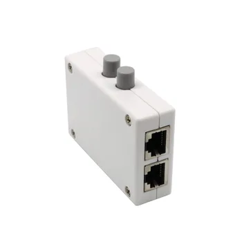 2 Uoste, AB Vadovas Network Sharing Switch Box 2In1/1In2 RJ45 Tinklo/Mini Eterneto Tinklo Plėtimas Jungikliai