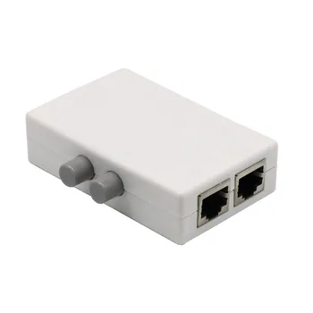2 Uoste, AB Vadovas Network Sharing Switch Box 2In1/1In2 RJ45 Tinklo/Mini Eterneto Tinklo Plėtimas Jungikliai