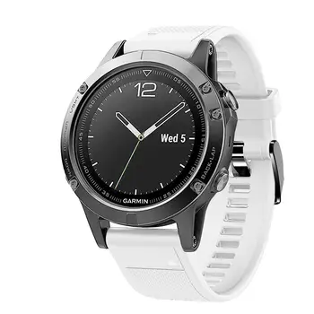 26 22MM Silikonas, Quick Release Watchband Dirželis Garmin Fenix 6X 6 6S Pro smartwatch Easyfit Juosta Wriststrap Fenix 5X 5 5S 3HR