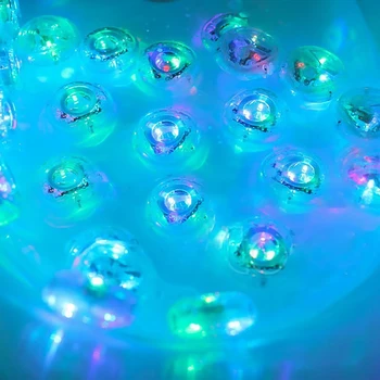 Vaikų Vonios Lempos Vandeniui Spalvinga LED Lempos Kaitinimo, Šviesos, Plūduriuojantis Žaislai, Vaikų baseinas, šviesos, atsparus Vandeniui Povandeninės Šviesos Diskoteka