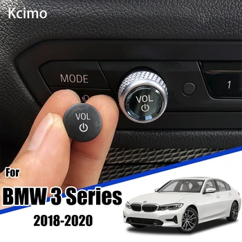Automobilių garso Valdymo Mygtukas Mygtukas Pakeitimo Apdaila už Naujas BMW 3 Serijos G20 G05 X5 G06 X6 G07 X7 Z4 G29 Kristalų Interjeras