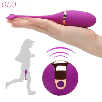 OLO Multispeed USB Įkrovimo Ben Wa Kamuolys Vibruojantis Kiaušinis Sekso Žaislai Moterims Naudotis Makšties Kegel Kamuolys Klitorio Stimuliatorius