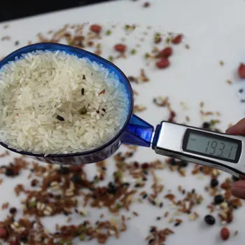 500g/0,1 g Virtuvė Masto maisto ruošimo Priemonės LCD Skaitmeninis Volumn Maisto Svarstyklės Nešiojamųjų Elektroninių Šaukštas Kaušas Masto Svoriai Tortas Įrankis