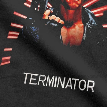 Arnoldas Schwarzeneggeris T-Marškinėliai Vyrams, Terminatorius Si-fi Filmas Hipster Medvilnės Marškinėliai trumpomis Rankovėmis Marškinėliai Didelis Dydis Drabužiai