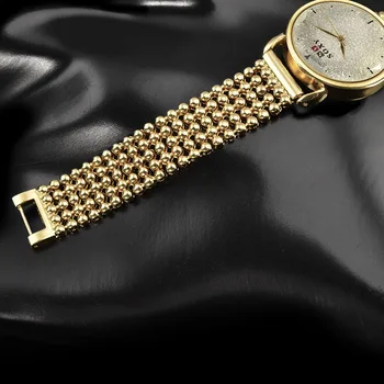 Prabanga Moterų Laikrodžiai, Aukso Mujer Relojes Suknelė Kvarcas nerūdijančio plieno apyrankė laikrodžius feminino Prekės SOXY montre femm2019