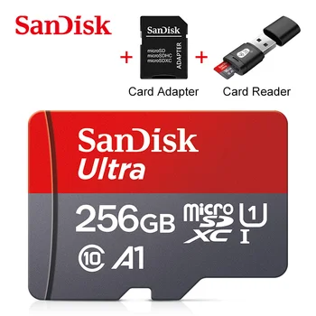 Originalios SanDisk Atminties kortelė 16GB 32GB 64GB Class10 128GB 256 GB 120MB/s UHS-I 