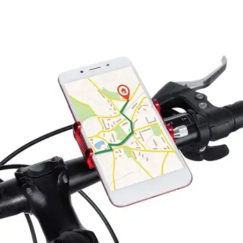 Aliuminio Lydinys Dviračių Telefono Laikiklis, Dviračio, Motociklo Rankenos Mobiliojo Telefono Laikiklis iPhone 12 11 Pro Max MTB Motoroleris GPS Mount