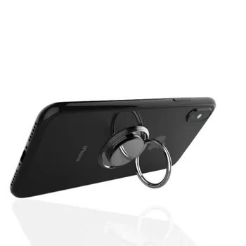 Už Xiaomi Redmi 4X Atgal Žiedo Laikiklio Laikiklis Telefono Padengti Telefono TPU Minkšti Silikoniniai Dėklai 2016060 2016090 MAG138 MAE136