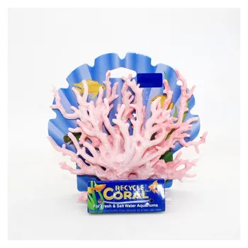 Dirbtinį Koralų Ornamentu Povandeninį Jūros Augalai, Dekoracijos, Amatų Dervos Akvariumo Augalų, Koralų, Žuvų Bakas Papuošalai - Rožinė Mėlyna