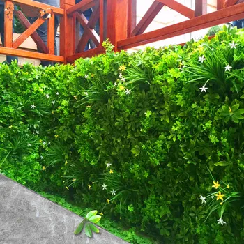 50*50cm Sienos Dirbtinės Žolės Žalia Žolė Augalų Sienos Vertikalus Padirbtų Augalų Parduotuvė Vaizdo Sienos, Namo, Sodo Dekoro