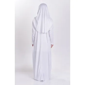 Eid Gobtuvu Musulmonų Moterų Suknelė, Hijab Malda Drabužis Jilbab Abaja Ilgai Khimar Padengti Ramadanas Suknelė Abayas Islamo Drabužius Marokas