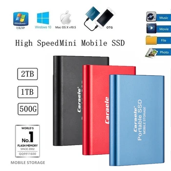 Išorinis SSD 2TB 1 TB 500GB 2.5
