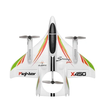 2021 NAUJAS Wltoys XK X450 Rc Lėktuvo 2.4 G Nuotolinio Valdymo Brushless Stunt Lėktuvo Vertikalaus Kilimo Ir Tūpimo Sklandytuvas Žaislai