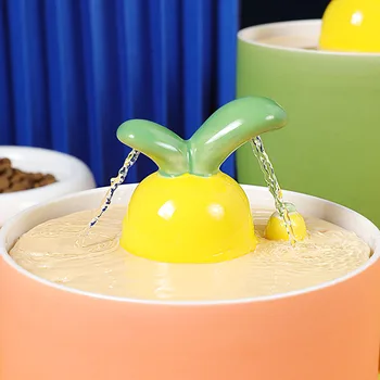 KIMPETS Keramikos Katė Geriamojo Vandens Fontanas Kawaii Morkų Formos Automatinis Vandens Išdalijimo Šunys Saugūs, netoksiški, Pet Tiektuvai