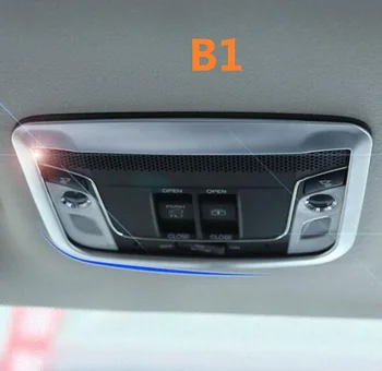 Už HRV HR-V VEZEL Automobilio Priekinės Galinės Skaitymo Umbra Skaityti Šviesos Skydelio Dangtelį Apdaila, Automobilių Optikos Reikmenys ABS Chrome 