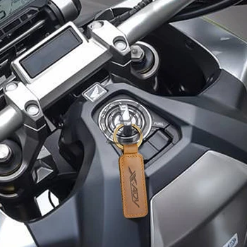 Motociklo Keychain karvės odos Raktų Žiedas Atveju Honda X-ADV XADV 150 250 300 750