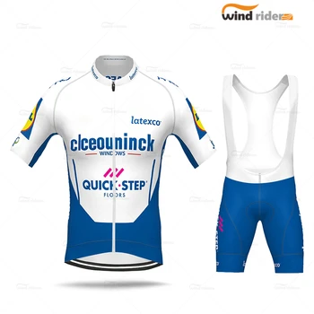 2021 M. Pasaulio Čempionas Quick Step Vyrams Trumpomis Rankovėmis Jersey Nustatyti Julian Alaphilippe Vasaros Road Bike Drabužių Quick-Dry Suit