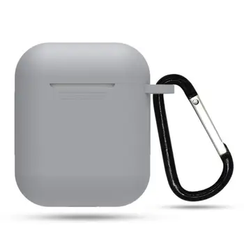 Minkšti Silikoniniai Dėklai Apple Airpods 1/2 atsparus smūgiams Apsauginis Belaidės Ausinės Padengti Atveju 