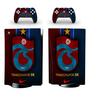 PS PS5 Disko Odos, Vinilo Lipdukas Trabzonspor Futbolo PS5 Standartinis Diskas Lipdukas PlayStation 5 Konsolės ir 2 Kontroleriai