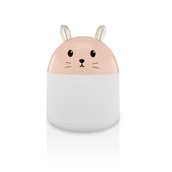 Xiaomi 300ML USB Oro Drėkintuvas Ultragarsinis šalto Rūko Maker Fogger su Spalvinga Lempos Cute Cat Mini Aromato Difuzorius Humidificador