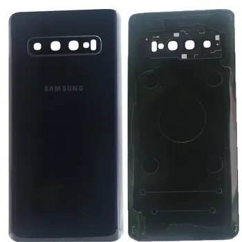 Originalus LCD Samsung Galaxy S10e G970 S10 G973 G973F S10+ Plius G975 G975F Ekranas Jutiklinis Ekranas skaitmeninis keitiklis + Galinio dangtelio