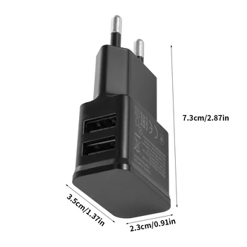 2 USB Įkrovimo Adapteris, Skirtas 
